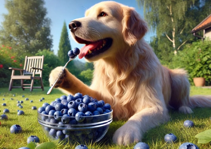 benefits of blueberries for dogs