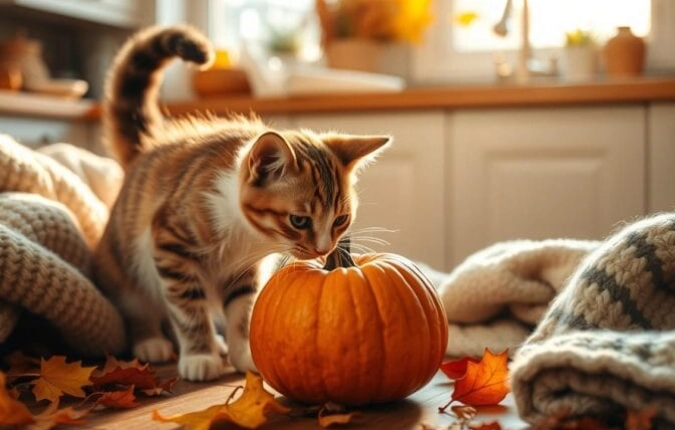 is pumpkin good for cats