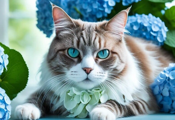 hydrangea poisonous to cats