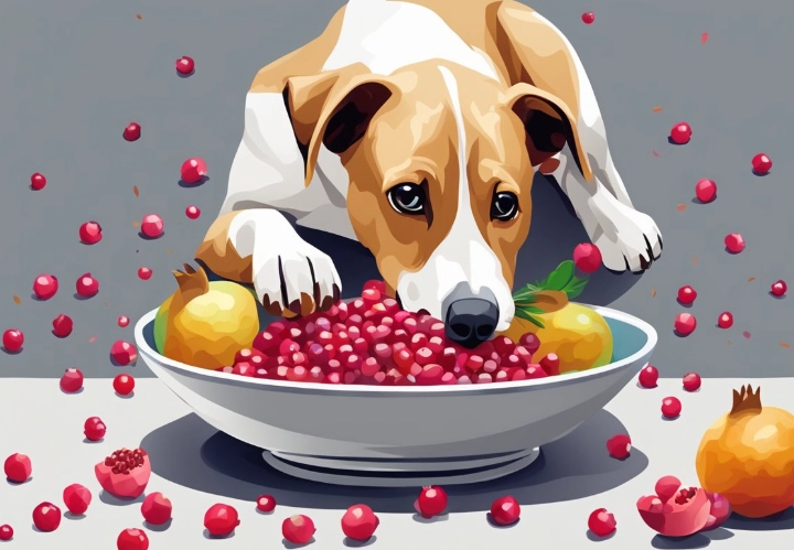 pomegranate for dogs