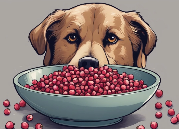 is pomegranate safe for dogs
