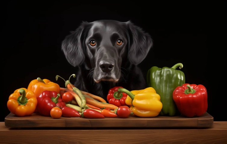feeding bell peppers to dogs