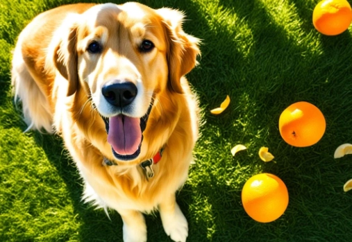 are oranges good for dogs