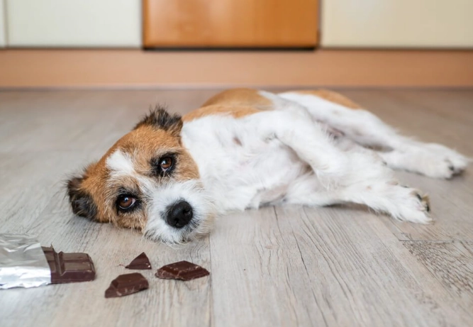 chocolate poisoning in dogs