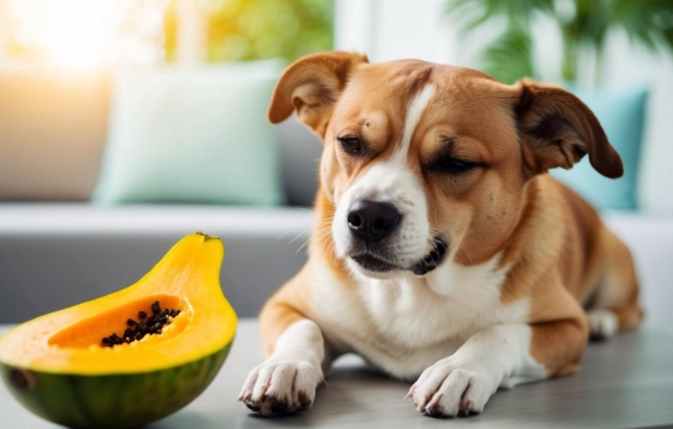 is papaya safe for dogs