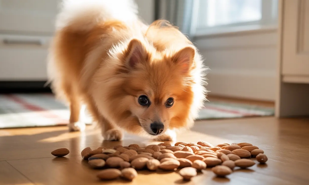 dog ate almonds what to do