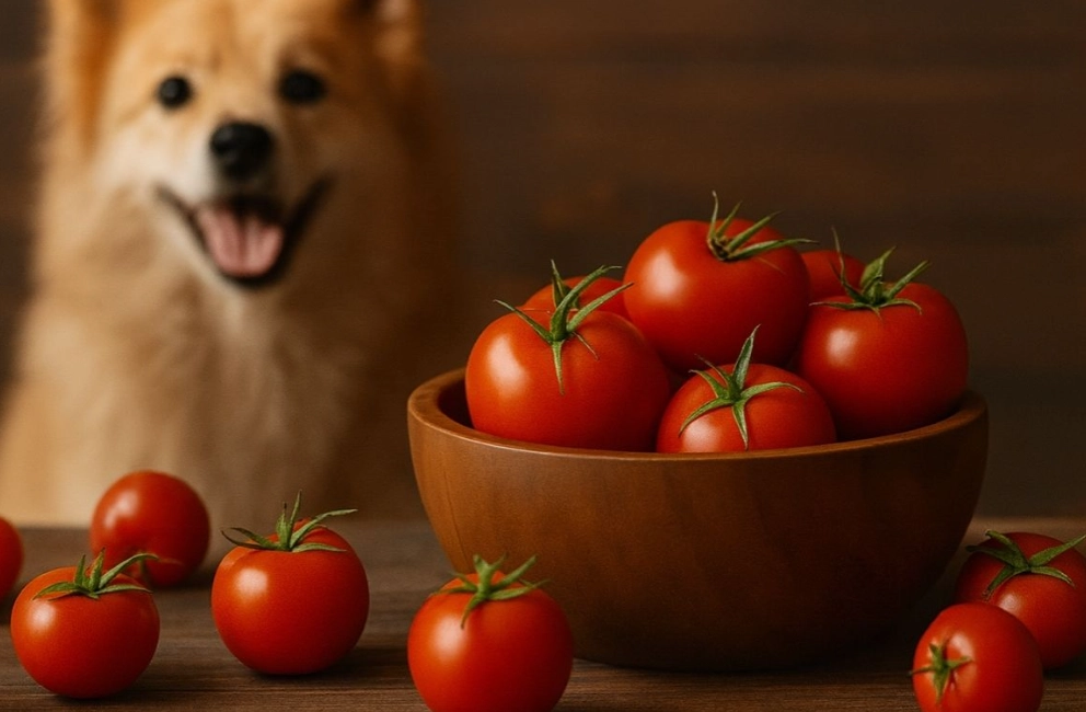 can dogs eat tomatoes